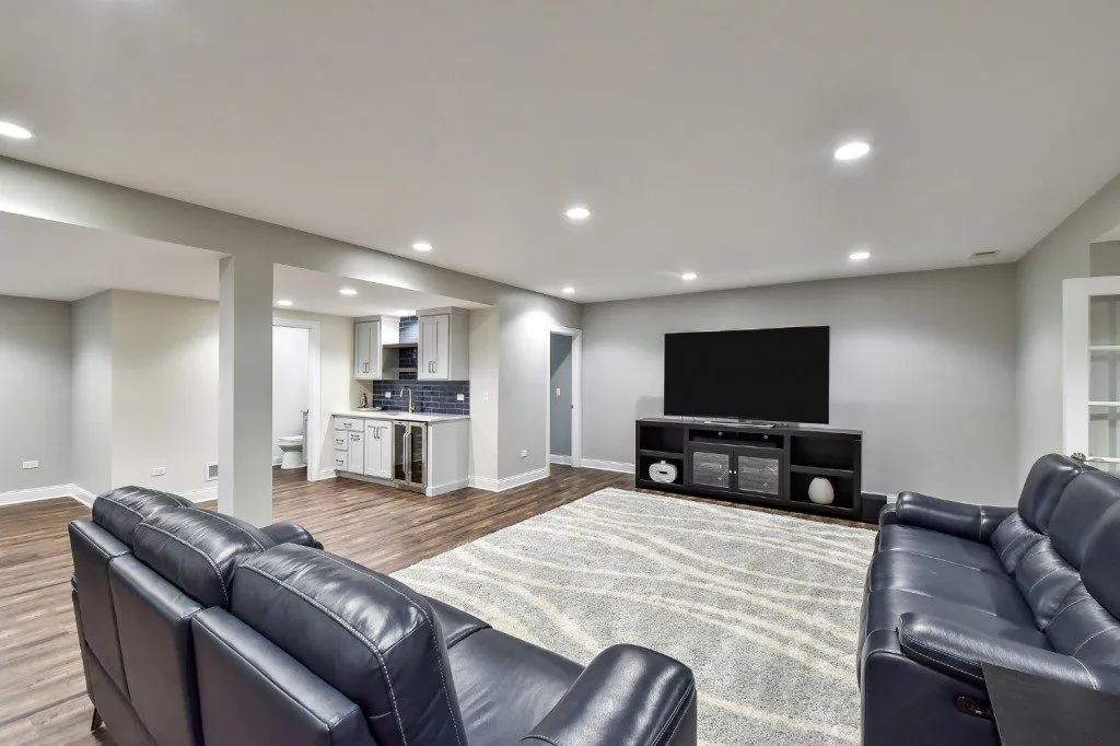 Sleek Amenities Basement Remodel, photo 3