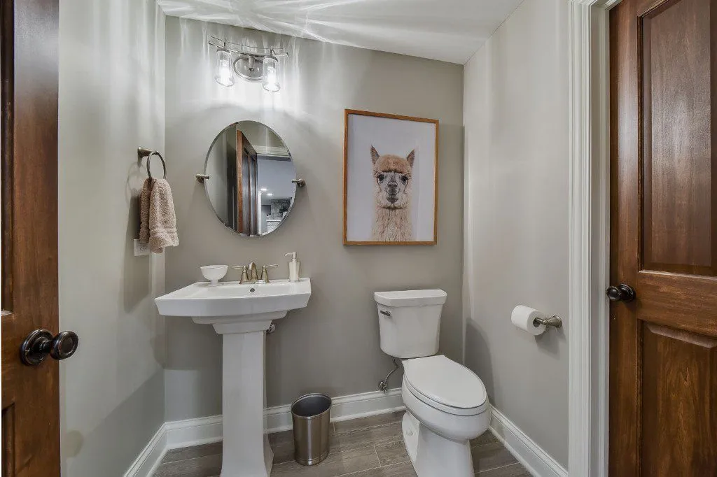Textured Accented Basement Remodel, photo 7
