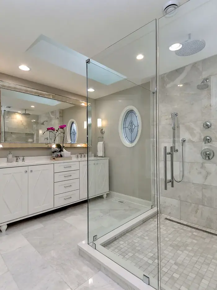 Glam + Elegance Master Bath Remodel — completed master bathroom remodel by Bulldog Remodel Group